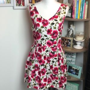 Floral Skater Dress